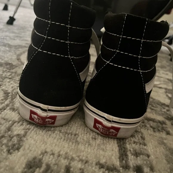 Vans Kids Black High-Top Sneakers - Picture 2 of 5